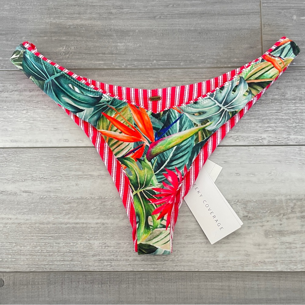 Rip Curl Palm Print Bikini Bottoms
